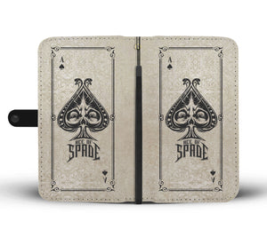 Ace Of Spades Phone Wallet Case
