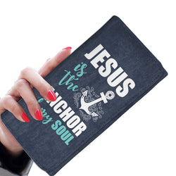 Jesus Is The Anchor Of My Soul Womens Wallet
