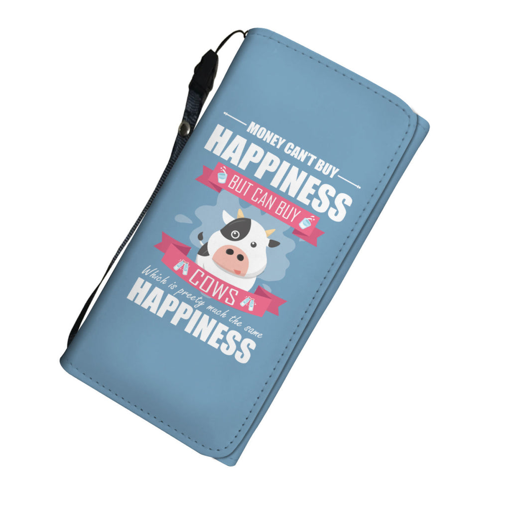 Money Can't Buy Happiness But It Can Buy Cows Womens Wallet