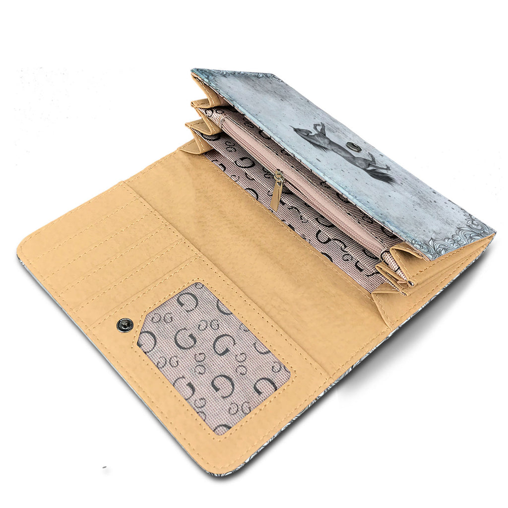 Paved With Hoof Prints  Womens Wallet