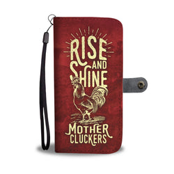 Rise And Shine Phone Wallet Case