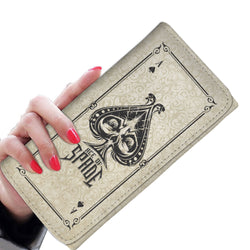 Ace Of Spades Womens Wallet