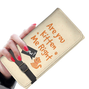 Are You Kitten Me Right Meow Womens Wallet
