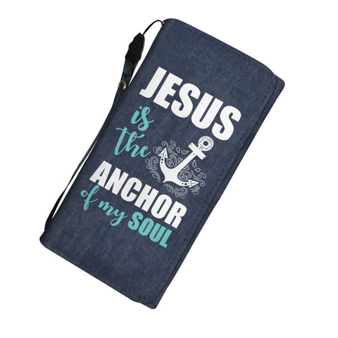Image of Jesus Is The Anchor Of My Soul Womens Wallet