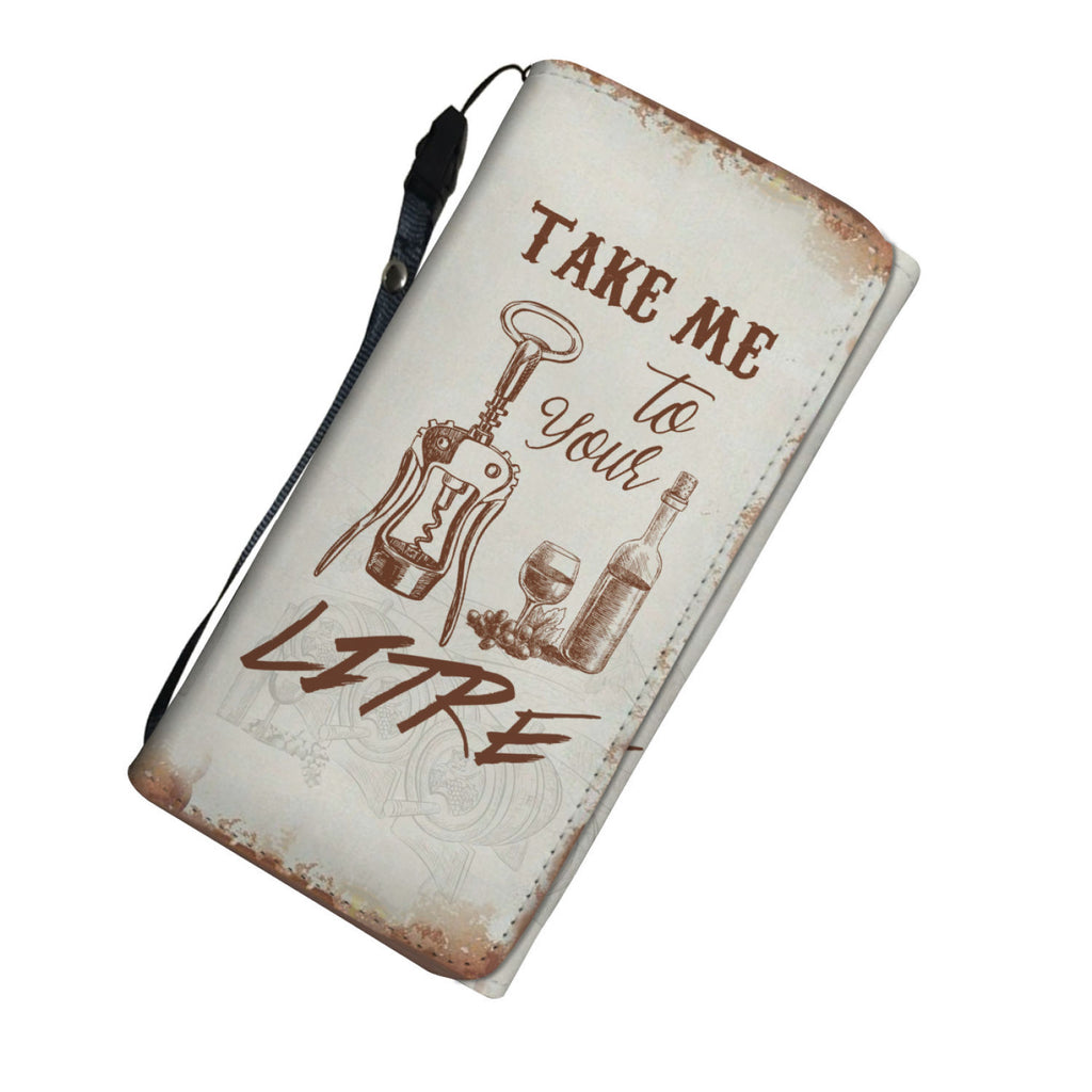 Take Me To Your Litre Womens Wallet