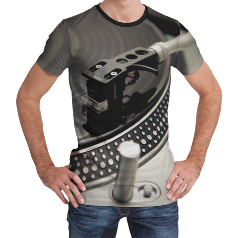 Image of Ultimate Funny DJ Turntable Tee Shirt